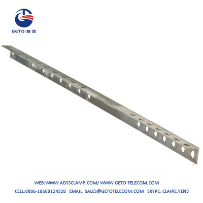 15 KN Cross-Arm LV Angle Bar Metal Bracket 15 Holes High Corrosion Resistance