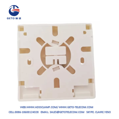 Drop Cable Fiber Optic Terminal Box Wall Outlet Socket
