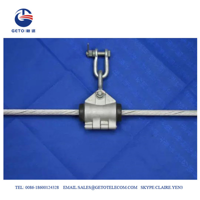 Deployment ADSS Suspension Clamp 20mm Of Optical Fiber Tagent