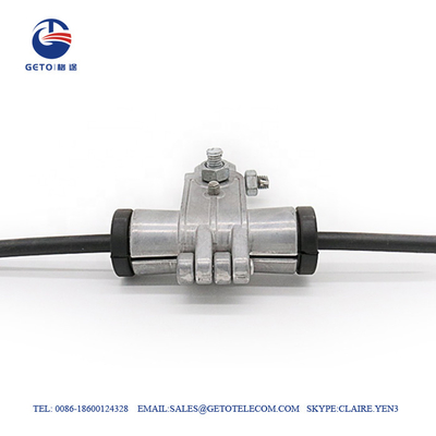 Deployment ADSS Suspension Clamp 20mm Of Optical Fiber Tagent