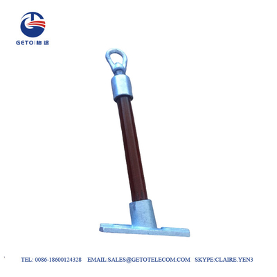 15'' 18'' 24'' 32'' Fiberglass Bracket Standoff Mounts For Pole Installation
