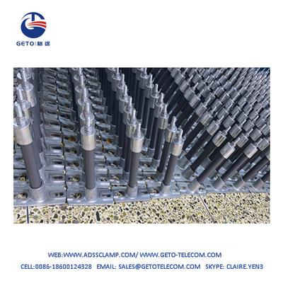 High Strength Fiberglass Extension Arm Hot-Dip Galvanized Steel Fittings