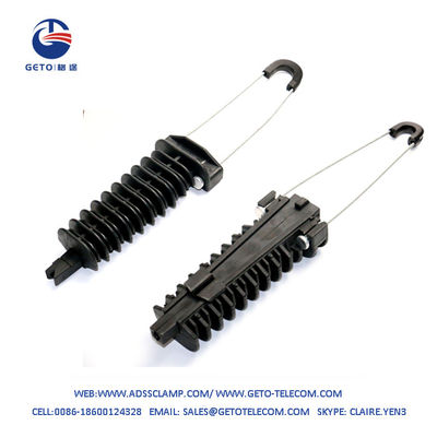 Aerial ADSS Cable Clamp Wedge Type Plastic Fiber Clamp  16mm