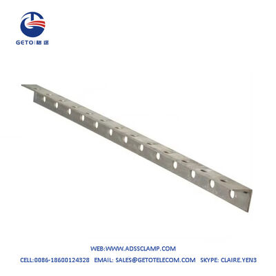 H.D.G Pole Cross Arm With 11 Holes Outdoor FTTH 436x40x40mm Galvanized