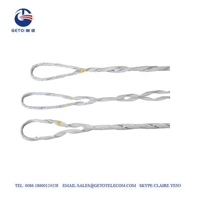 Short Span Helical Preformed Armor Rod Spiral Suspension Clamp FTTH Networks