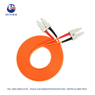 SC To SC Multimode 5m 10m 15m Optic Fiber Patch Cord