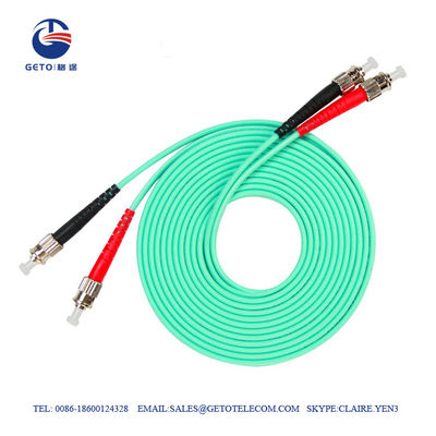 50/125um OM3 10G LSZH Optic Fiber Patch Cord Multimode