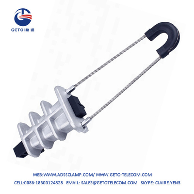 35sqm Aluminum Steel Tension Clamp 10KN Low Voltage